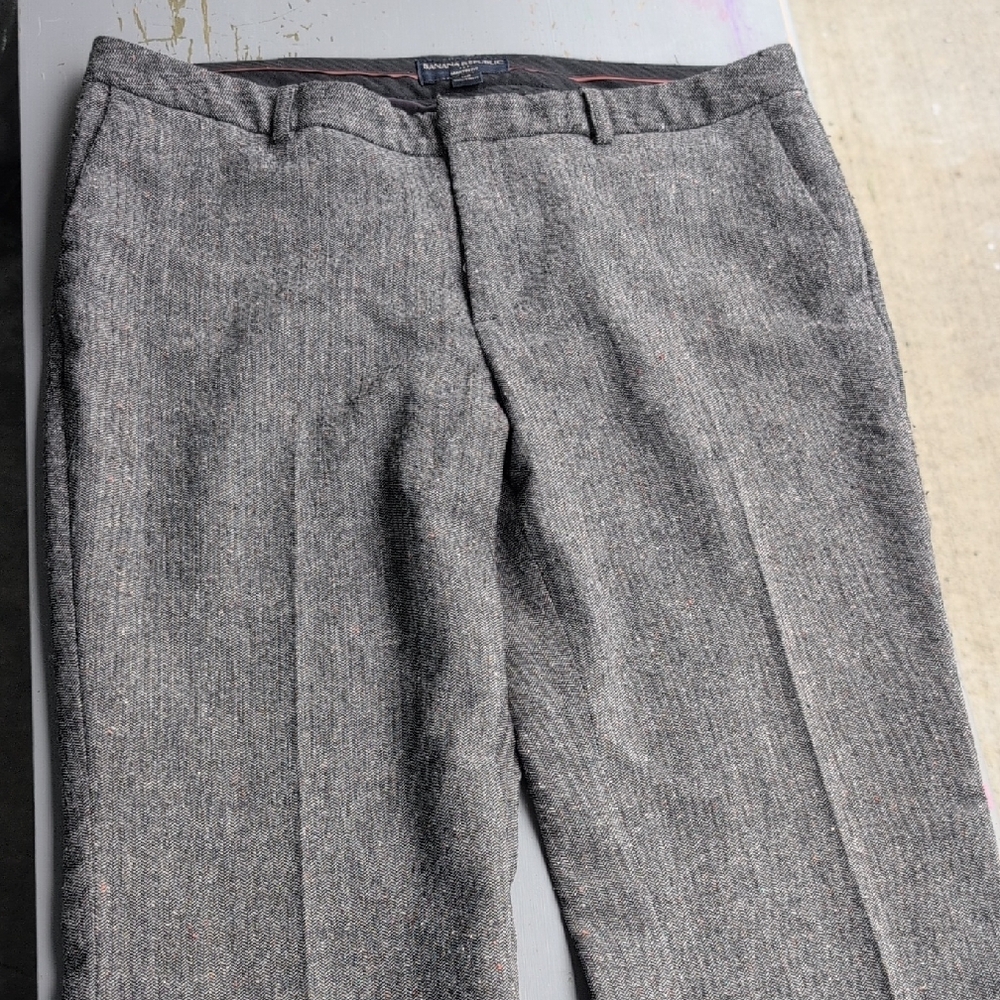 Gray Tweed Trousers